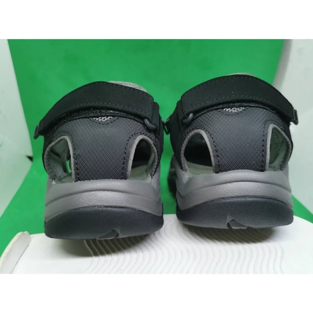 TEVA OMNIUM 2 BLACK STRAP TRAIL HIKING SPORT MEN'S SANDALS SIZE US 13